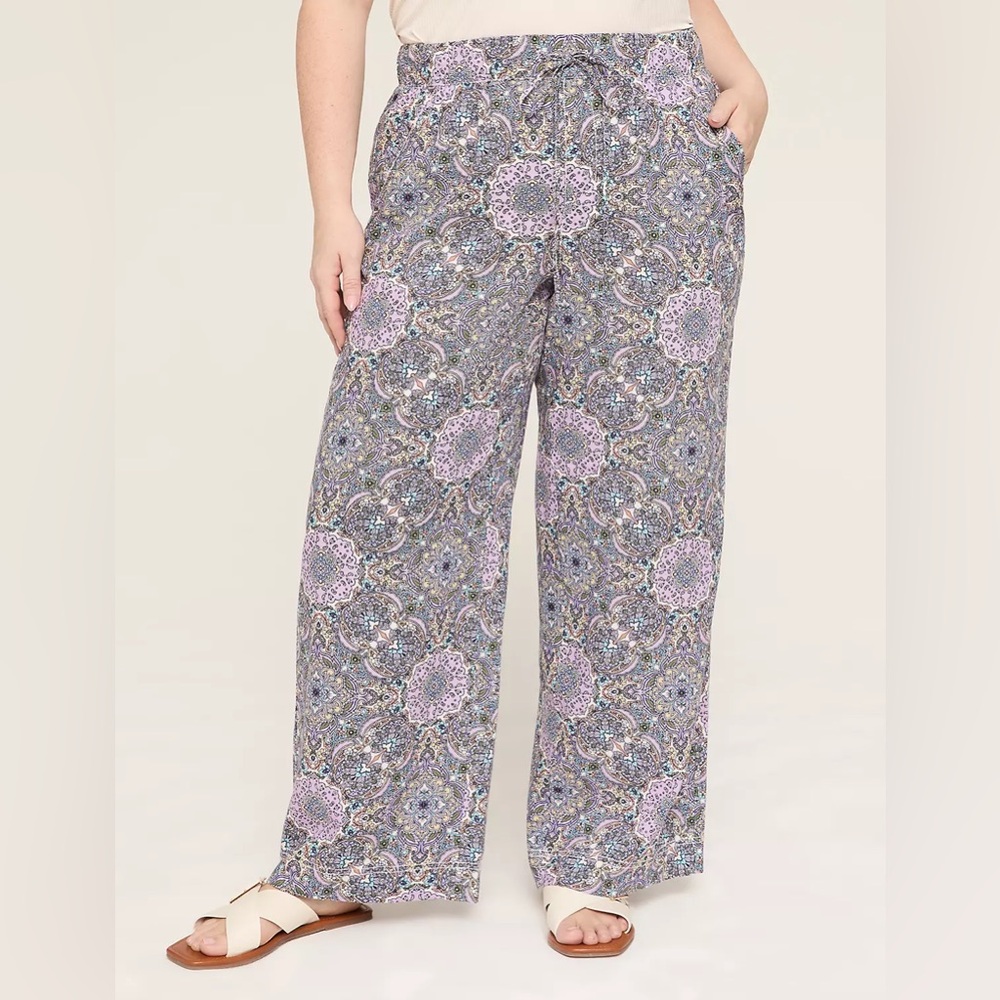 💜 Plus Size Wide-Leg Linen Pants | Comfortable Summer 💜